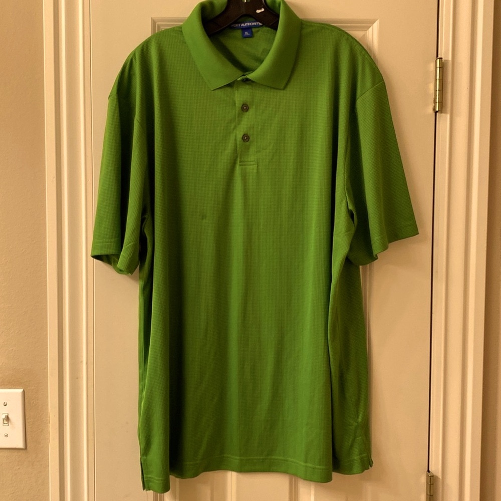 Port Authority Men’s XL Kelly Green  SS polo. New no tags